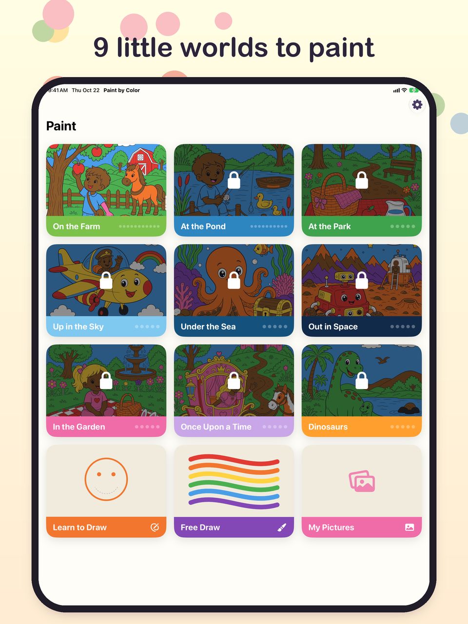 Scene picker on iPad